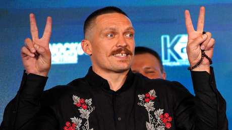 El boxeador Alexánder Úsik anunció su deseo de ser presidente de Ucrania