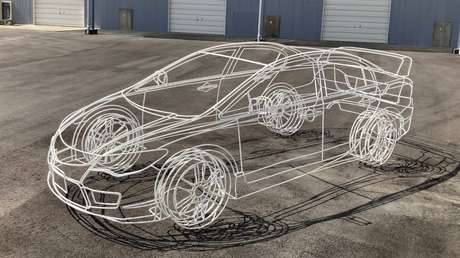 VIDEO: Estos coches de estructura metálica pueden ser confundidos fácilmente con dibujos digitales