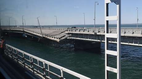 China comenta el ataque al puente de Crimea