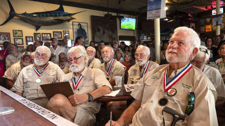 Casi 140 barbudos participan en el concurso anual de 'dobles' de Hemingway (FOTOS)