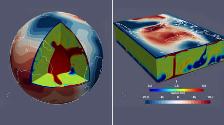 Hay una anomalía gravitacional en el océano Índico y los científicos creen tener la explicación