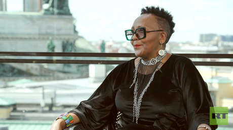 Ndileka Mandela, nieta del expresidente sudafricano Nelson Mandela