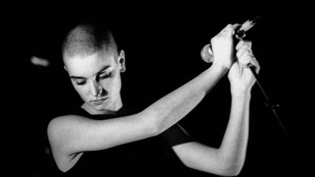 La cantante irlandesa Sinéad O'Connor
