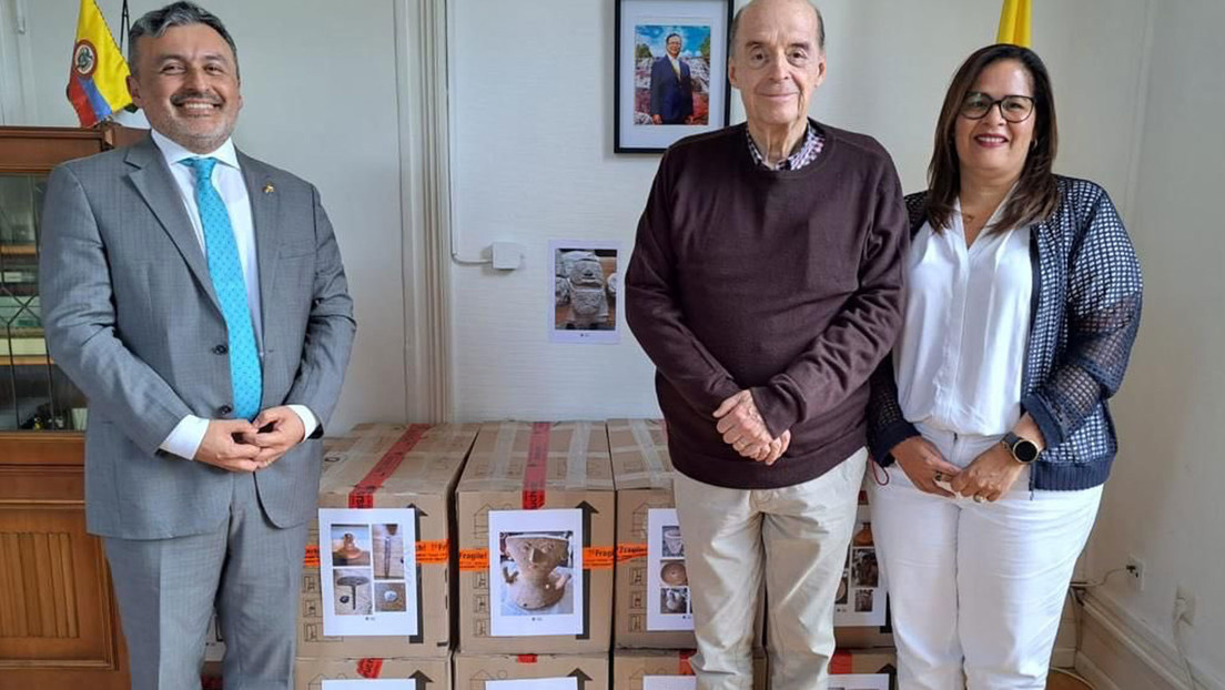 Colombia recupera otras 77 obras prehispánicas que se encontraban en Alemania