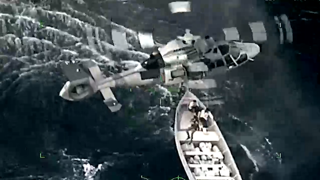 Persecución en el Pacífico mexicano termina con incautación de más de 4 toneladas de droga (VIDEO)