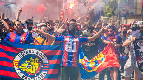 Detienen en Cataluña al líder de los Casuals, la facción más ultra de los hinchas del FC Barcelona