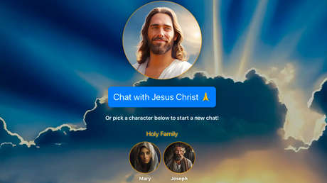 Lanzan una aplicación con ChatGPT que permite a los usuarios enviar mensajes a Jesús