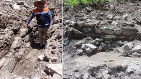 Descubren durante obras de construcción un muro de una misteriosa sociedad que alguna vez habitó en México