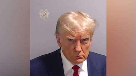 Publican la ficha policial de Donald Trump