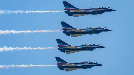 Taipéi advierte de un "fuerte aumento" de tensiones por cazas chinos en el estrecho de Taiwán