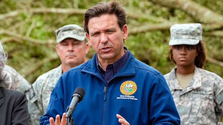 "No vamos a permitir ningún saqueo": DeSantis lanza advertencias tras el paso del huracán Idalia