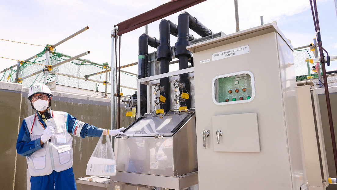 Hallan los primeros rastros de un radioisótopo cerca del lugar de vertido de las aguas de Fukushima