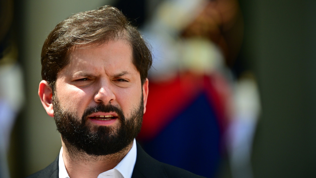 El presidente de Chile, Gabriel Boric