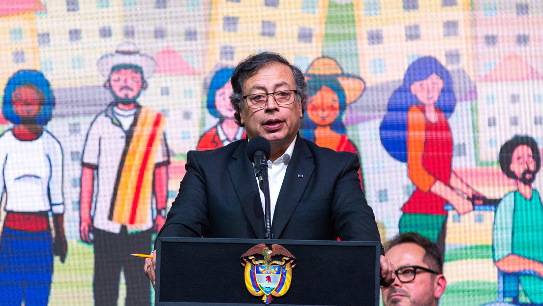 El presidente colombiano, Gustavo Petro