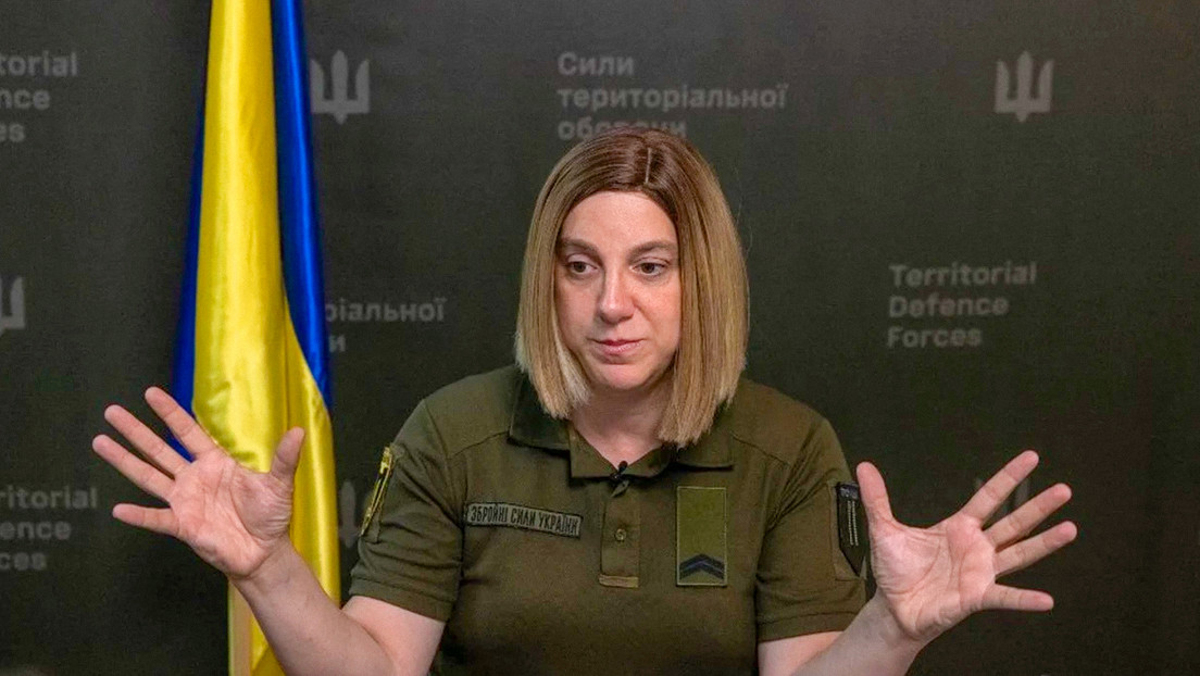 "Los rusos vienen de los mongoles": La exportavoz militar transgénero de Kiev revela sus opiniones a bromistas