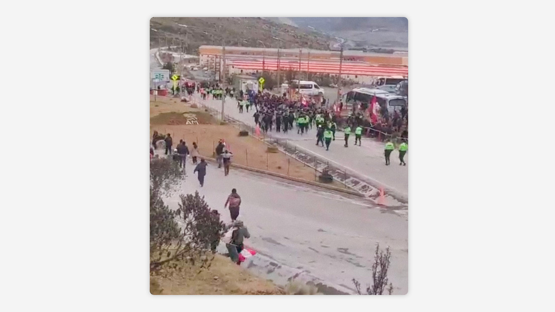 Al menos tres personas heridas en paro contra minera en Perú que fue reprimida por la Policía