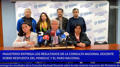 El Colegio de Profesores de Chile mantiene en vigor el paro indefinido