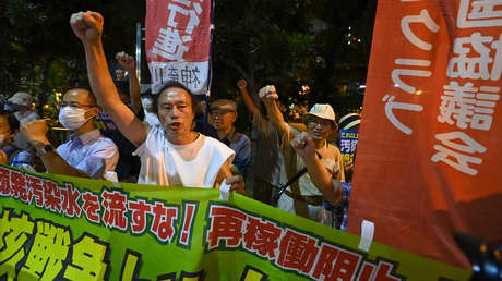 Un grupo cívico japonés presenta una denuncia en relación con el vertido del agua de Fukushima