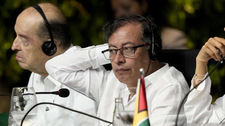 El presidente de Colombia, Gustavo Petro
