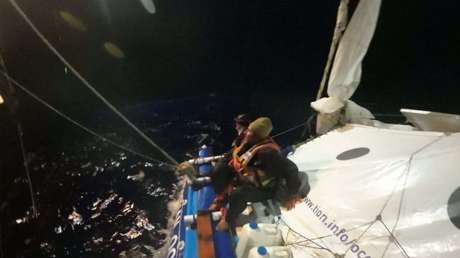Tiburones atacan dos veces en dos días un catamarán que daba la vuelta al mundo (FOTOS, VIDEO)