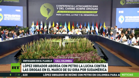 López Obrador aborda con Petro la lucha contra las drogas en el marco de su gira por Sudamérica
