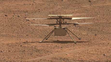 El helicóptero Ingenuity de la NASA