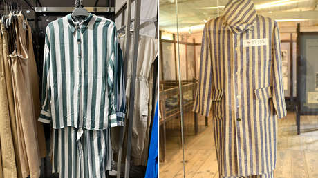 Marca brasileña recibe críticas por vender ropa similar a la usada en campos de concentración