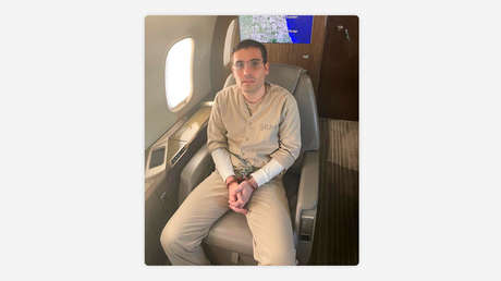 Publican la primera foto de Ovidio Guzmán, hijo de 'el Chapo', tras ser extraditado a EE.UU.