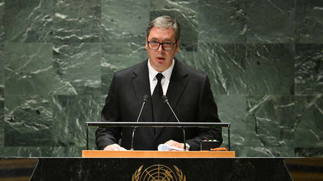 "Los intentos de cortar mi país en pedazos aún no han terminado": Vucic acusa a Occidente de doble rasero