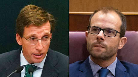 Un concejal de Madrid le da varios toques en la cara al alcalde en un pleno y después dimite