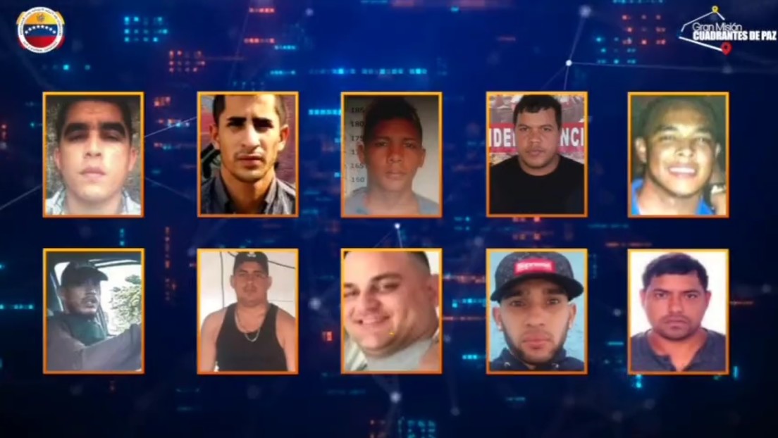 Venezuela publica la lista con los 10 criminales más buscados en el país