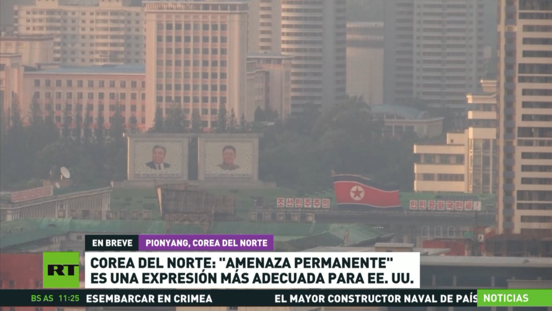 Corea del Norte: "Amenaza permanente" es una expresión más adecuada para EE.UU.
