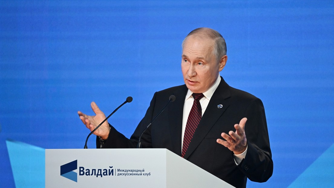 El presidente de Rusia, Vladímir Putin