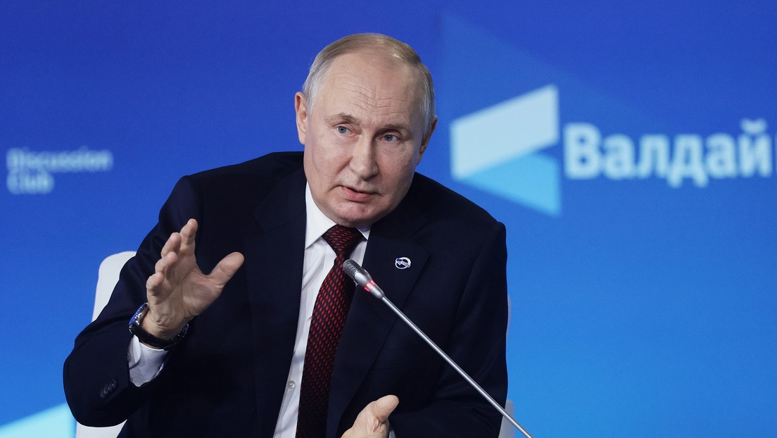 El presidente de Rusia, Vladímir Putin