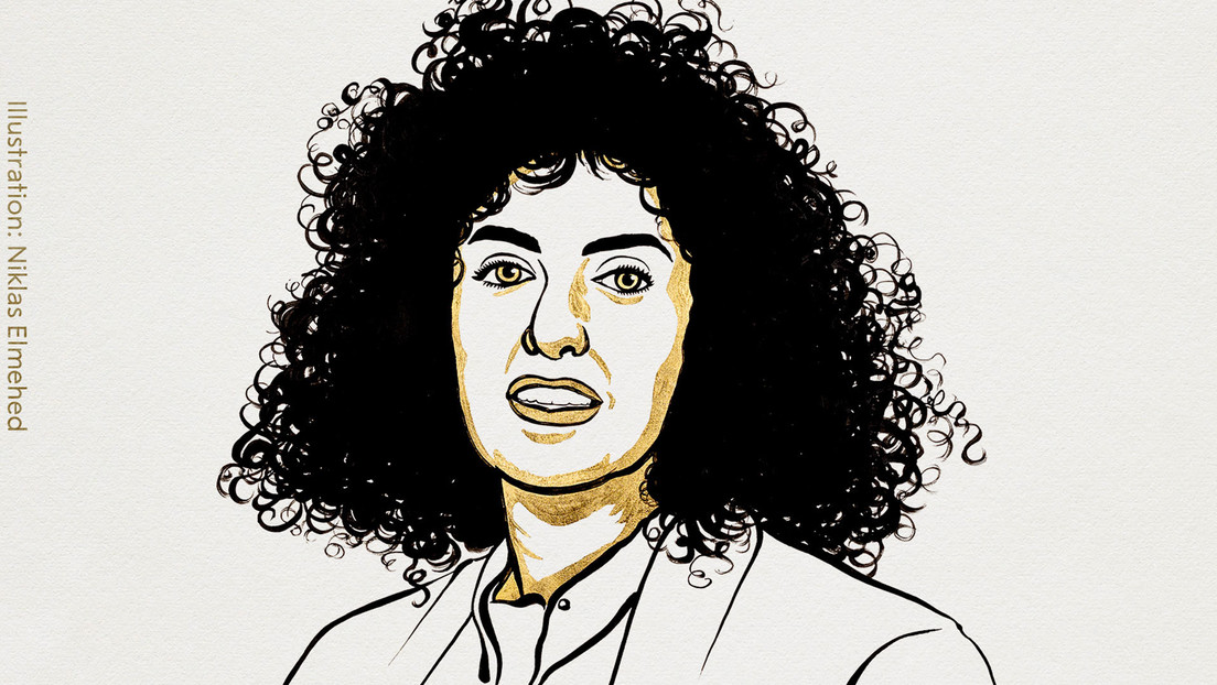 Otorgan el Premio Nobel de la Paz a la defensora de los derechos humanos iraní Narges Mohammadi