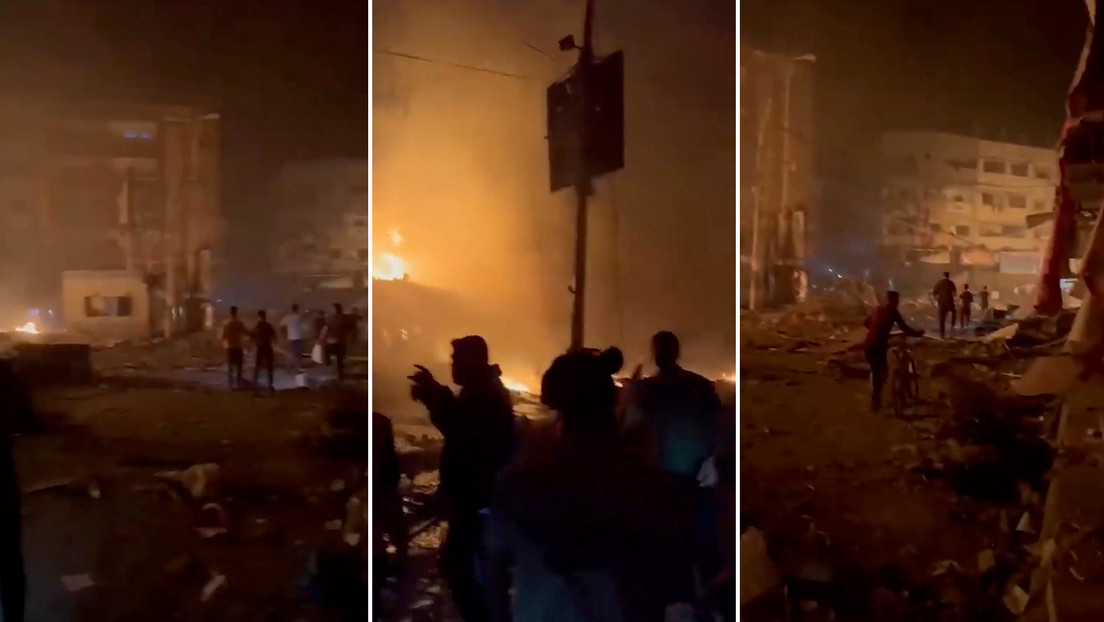 Víctimas mortales y gran número de heridos tras un bombardeo al campamento de Nuseirat, en Franja de Gaza