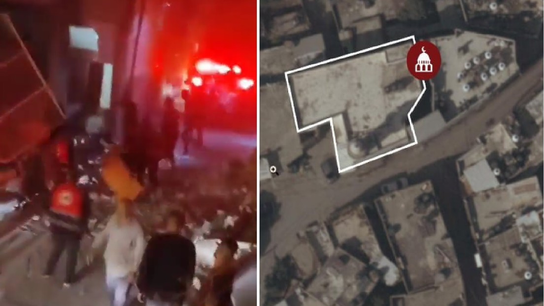 La Fuerza Aérea de Israel bombardea una mezquita en Cisjordania