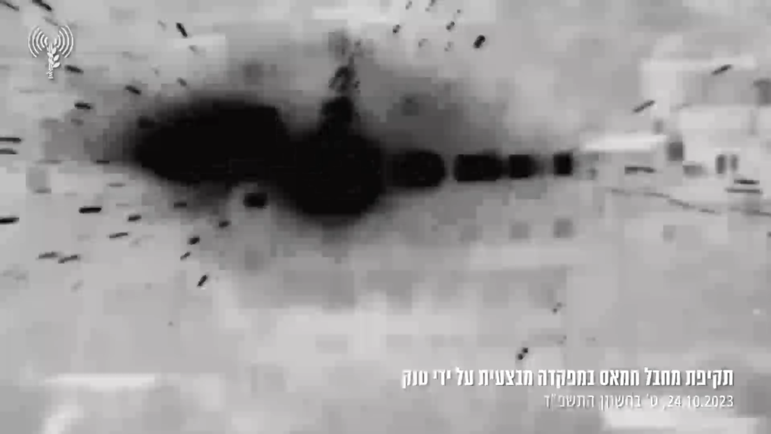 VIDEO: Israel ataca objetivos de Hamás y destruye un edificio de varios pisos