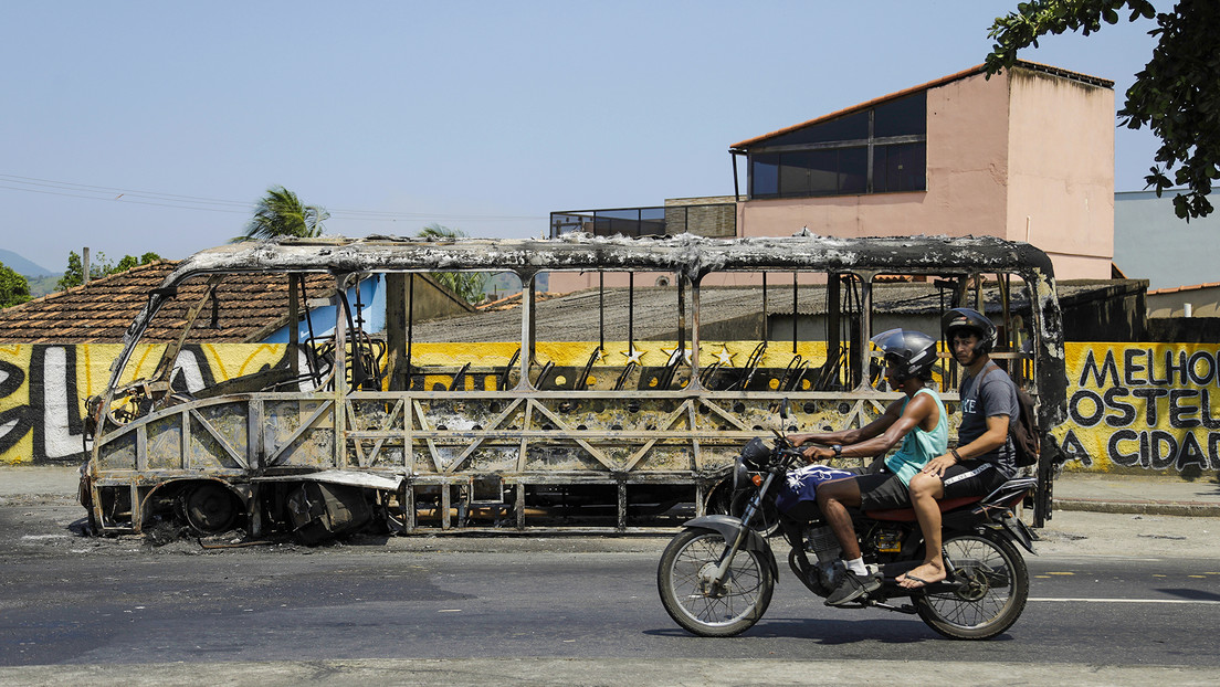 Los ataques al transporte público en Río de Janeiro evidencian el enorme poder de las narcomilicias