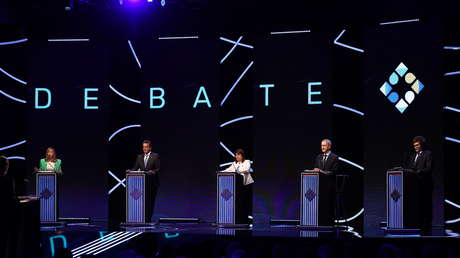 Con Milei como centro de la polémica: candidatos presidenciales en Argentina debatieron sus propuestas