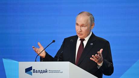 El presidente de Rusia, Vladímir Putin