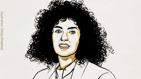 Otorgan el Premio Nobel de la Paz a la defensora de los derechos humanos iraní Narges Mohammadi