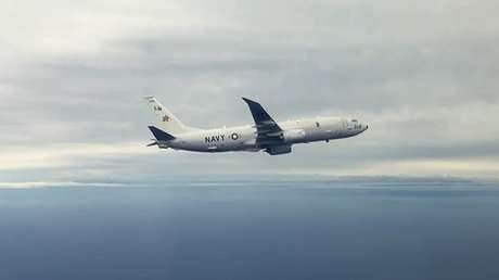 Un MiG-31 ruso ahuyenta un avión de patrulla Poseidón de EE.UU. que se acercaba a la frontera rusa