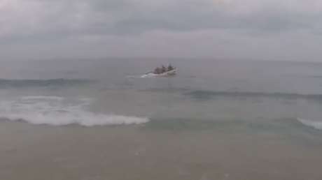 VIDEO: El momento del ataque de Hamás a una base militar israelí