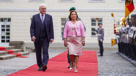 "Crecimiento con inclusión": El discurso de Boluarte en Alemania que repudian manifestantes peruanos