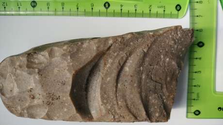 Un granjero halla armas milenarias mientras araba su campo