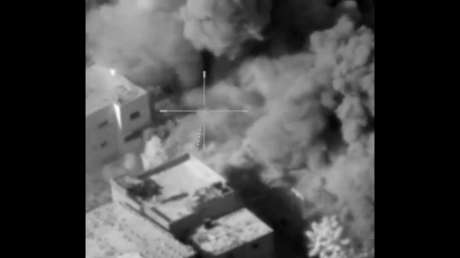 Israel publica imágenes de sus últimos ataques contra la Franja de Gaza (VIDEO)
