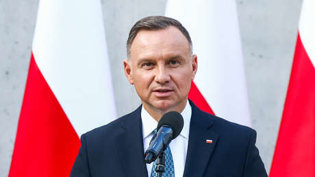El presidente polaco, Andrzej Duda