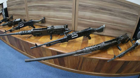 La Policía de Brasil intercepta en una favela ocho de las 21 metralletas robadas en un cuartel