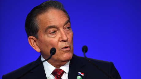 El presidente de Panamá, Laurentino Cortizo.